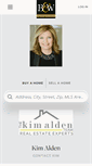 Mobile Screenshot of kimalden.com
